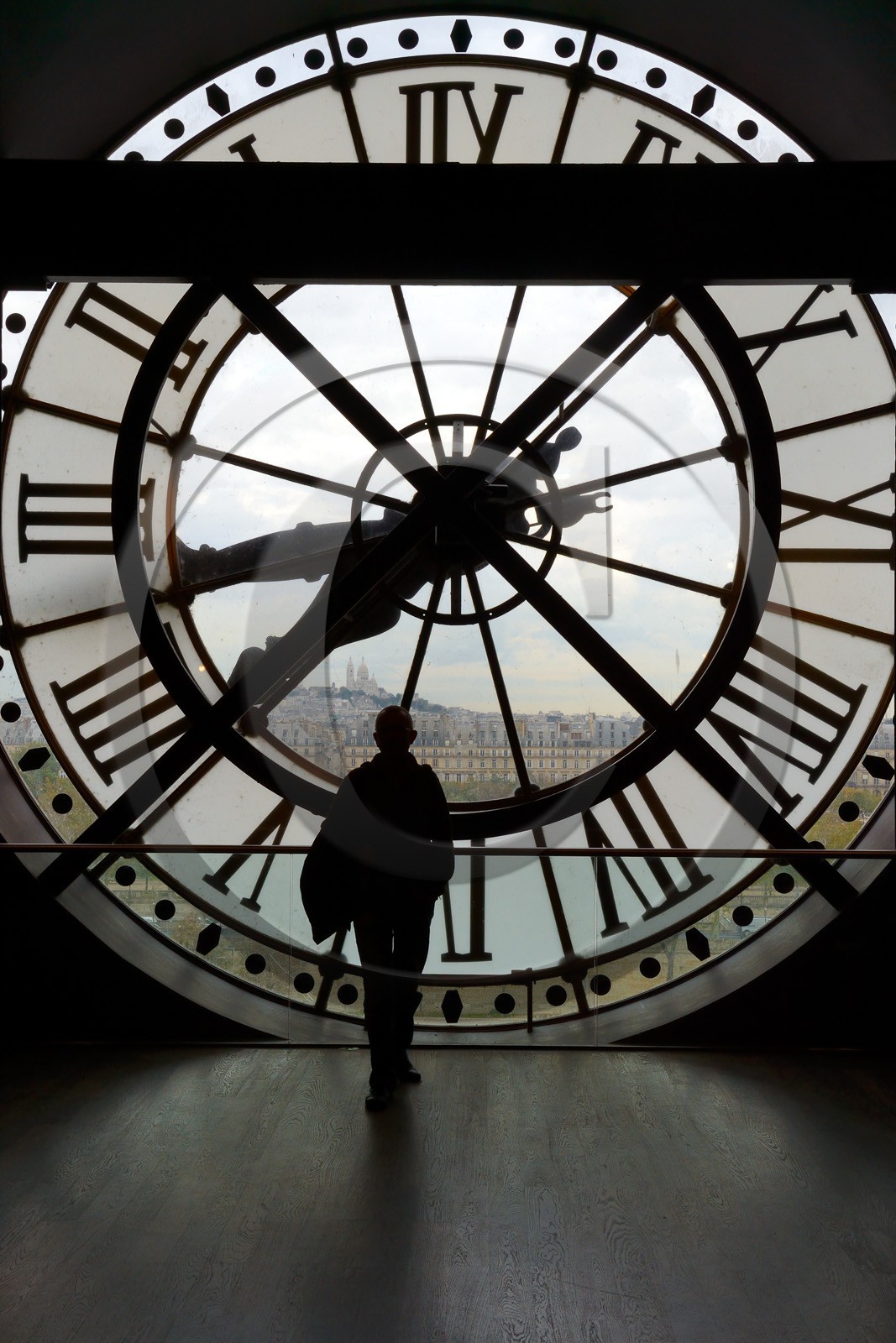 France, Paris (75), musée d'Orsay, la grande horloge Est qui donne sur les Tuileries  France, Paris, the Orsay Museum, the great clock of the east which overlooks the Tuileries